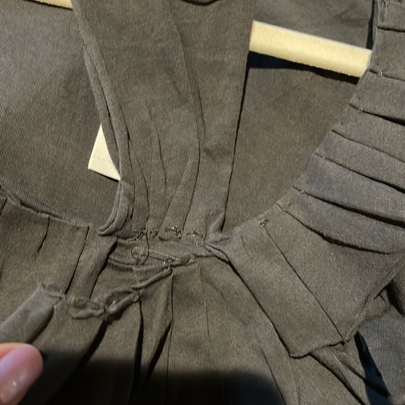 J Crew Black Cotton Rose Appliqué Neckline Tank, NWT, slight damage* - Picture 9 of 9